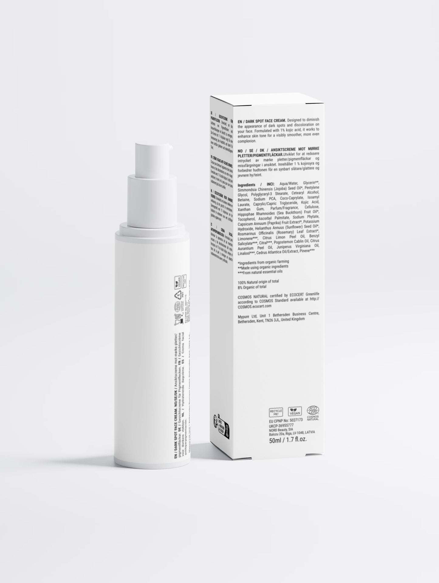 Kojic acid anti-dark spot face cream, 50 ml / 1.69 fl oz