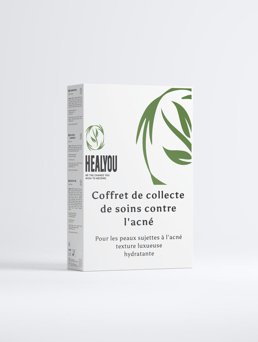 Coffret de soins contre l’acné