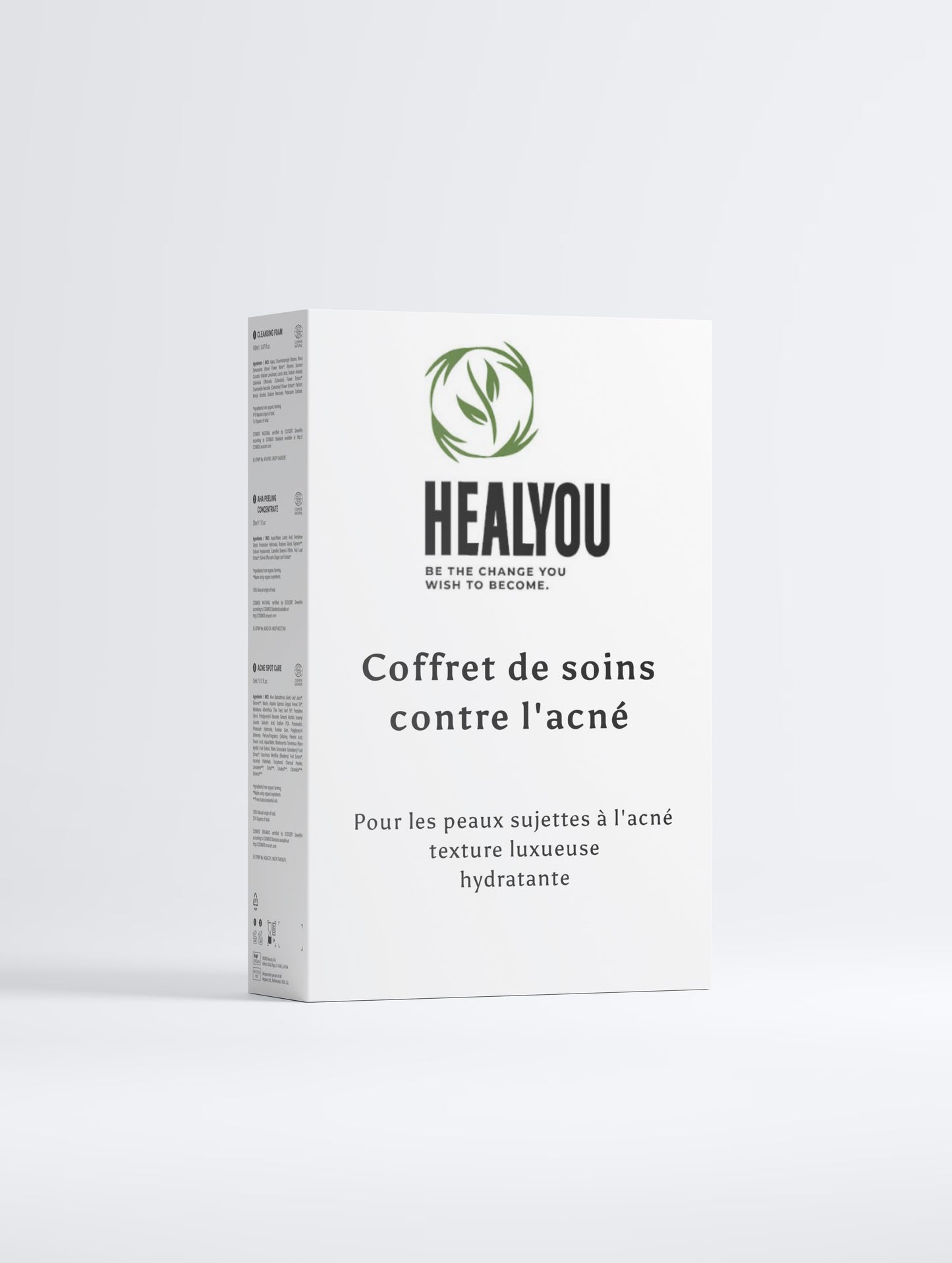 Coffret de soins contre l’acné