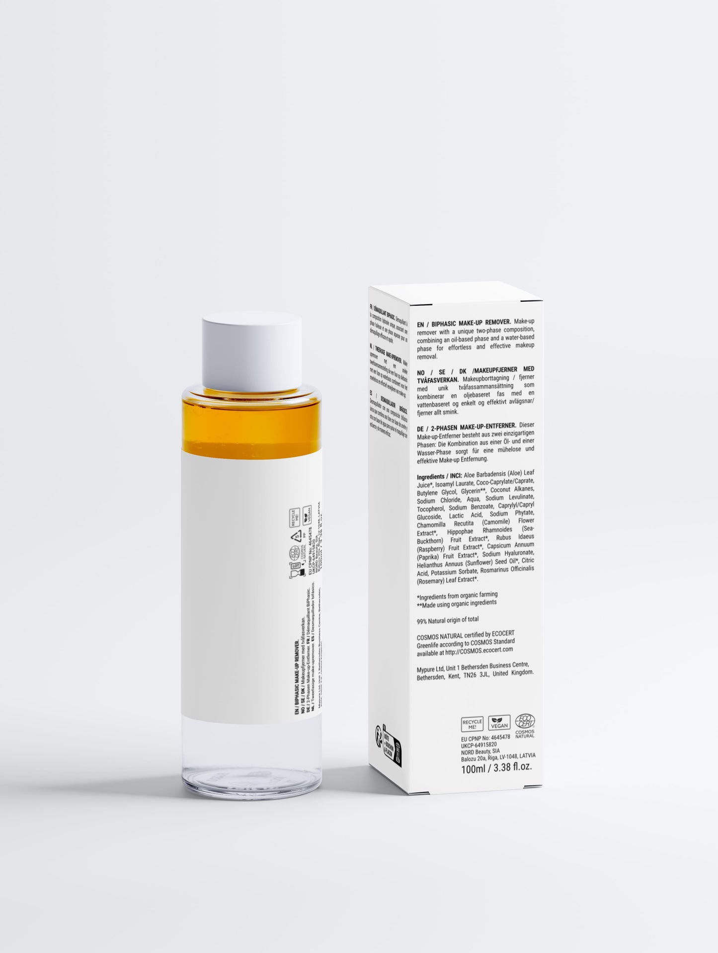 Démaquillant BiPhasic, sans parfum, 100 ml / 3.38 fl oz