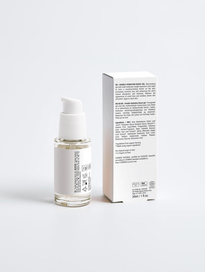 Gel Double Hydratation Boost + HA, 30 ml / 1.01 fl oz
