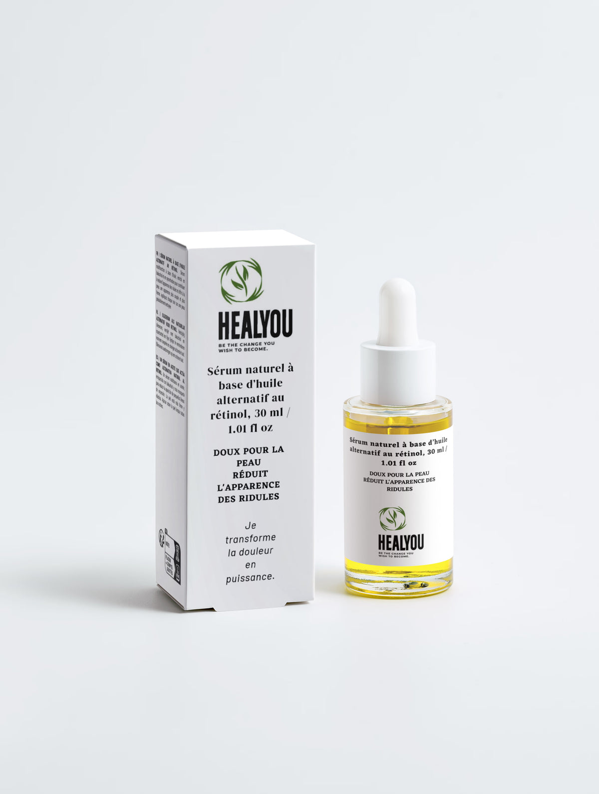 Sérum anti-âge naturel à base d’huile alternatif au rétinol 30 ml / 1.01 fl oz