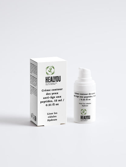 Crema antiedad para el contorno de ojos con péptidos, 15 ml / 0,51 fl oz