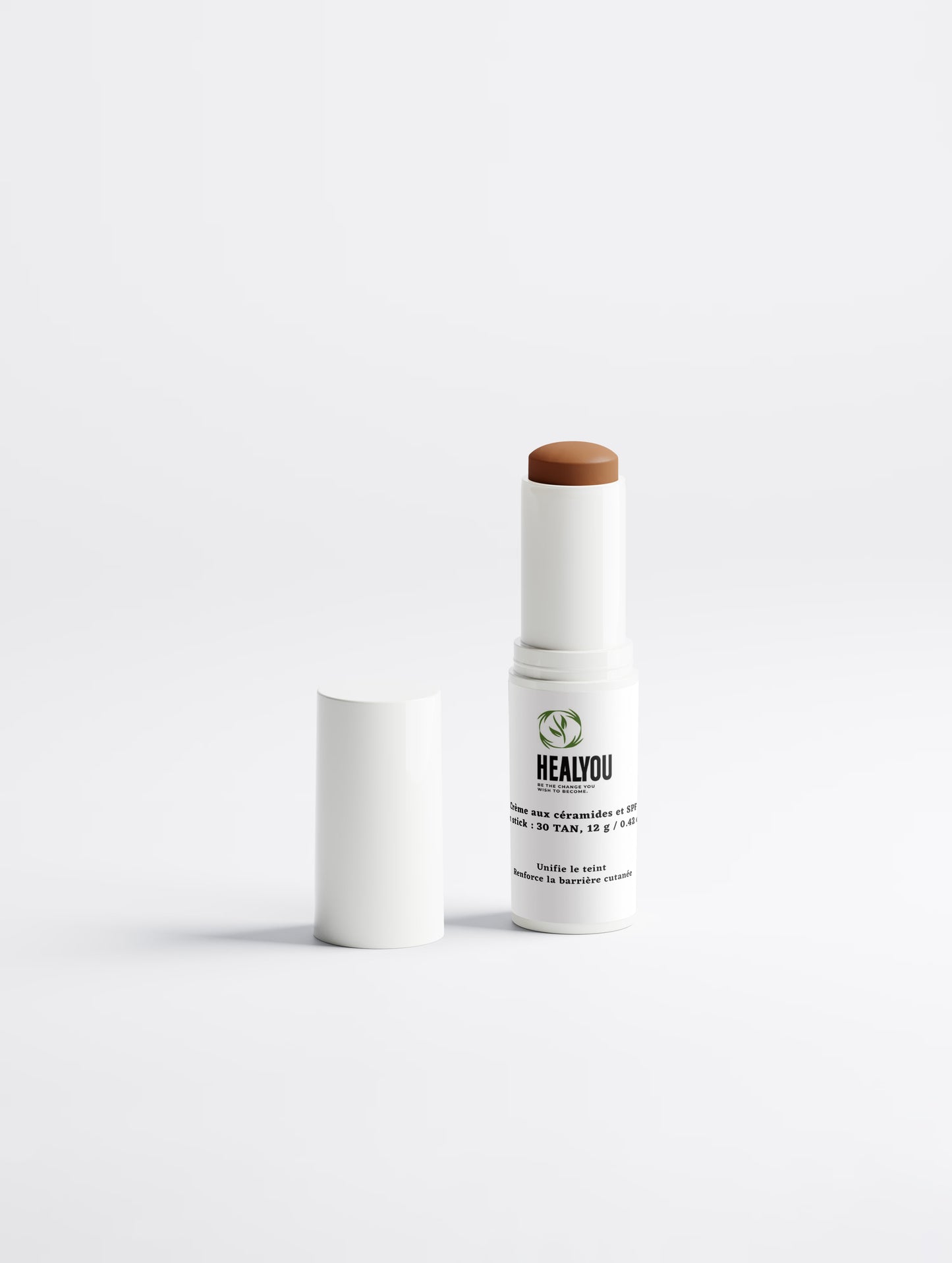 Crema CC con ceramidas y SPF 30 en formato barra: 30 TAN, 12 g / 0,42 oz