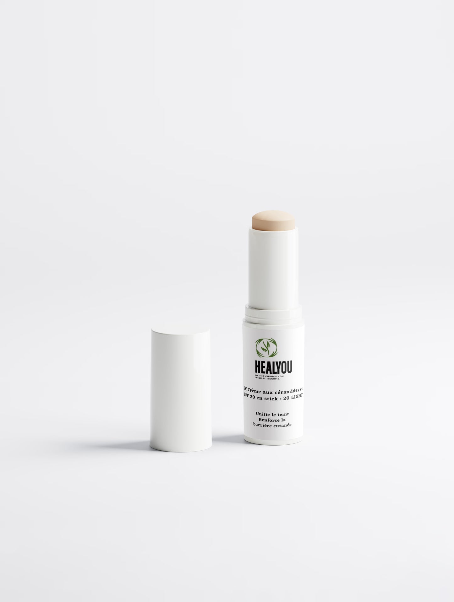 Crema CC con ceramidas y SPF 30 en formato barra: 20 LIGHT