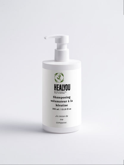 Shampooing volumateur à la kératine, 390 ml / 13.19 fl oz