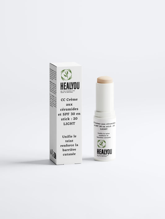 CC Crème aux céramides et SPF 30 en stick : 20 LIGHT
