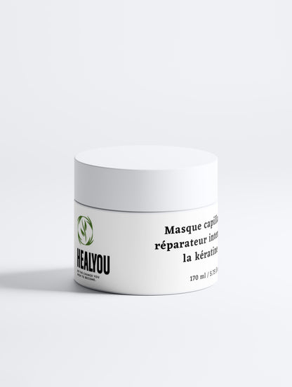 Mascarilla capilar reparadora intensiva de queratina, 170 ml / 5,75 fl oz