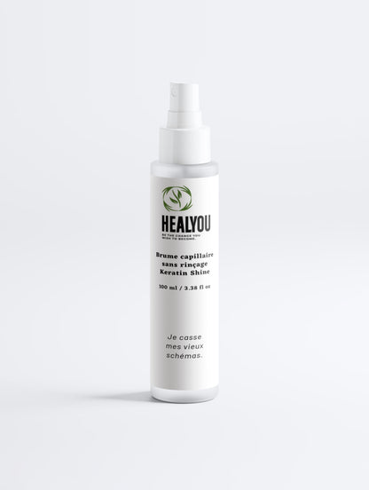 Brume capillaire sans rinçage Keratin Shine, 100 ml / 3.38 fl oz