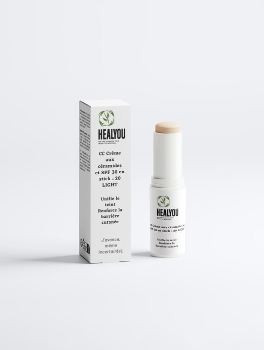 CC Crème aux céramides et SPF 30 en stick : 20 LIGHT