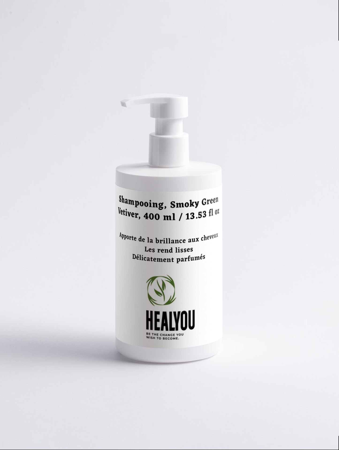 Shampooing, Smoky Green Vetiver, 400 ml / 13.53 fl oz