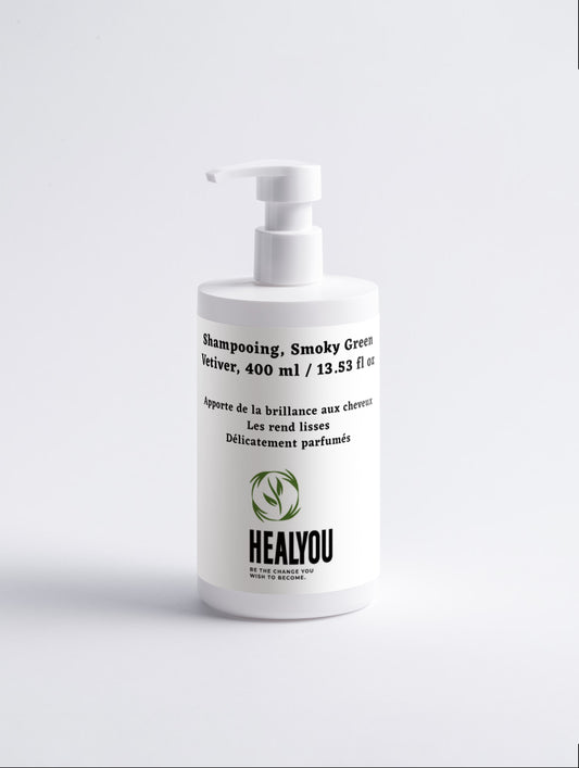 Shampooing, Smoky Green Vetiver, 400 ml / 13.53 fl oz