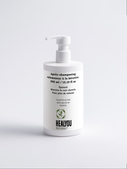 Volumizing Keratin Conditioner, 390 ml / 13.19 fl oz