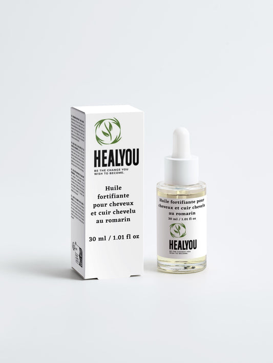 Aceite fortalecedor de romero para cabello y cuero cabelludo, 30 ml / 1,01 fl oz