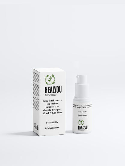 Soin ciblé contre les taches brunes, 1 % d'acide kojique, 15 ml / 0.51 fl oz