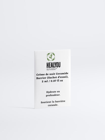 Crème de nuit Ceramide Barrier (Sachet d'essai), 2 ml / 0.07 fl oz